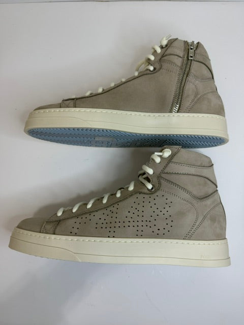 P448 Taylor Maine High Top Sneakers Mimetic Leather NWT Sz40 IT / 9.5 NWT