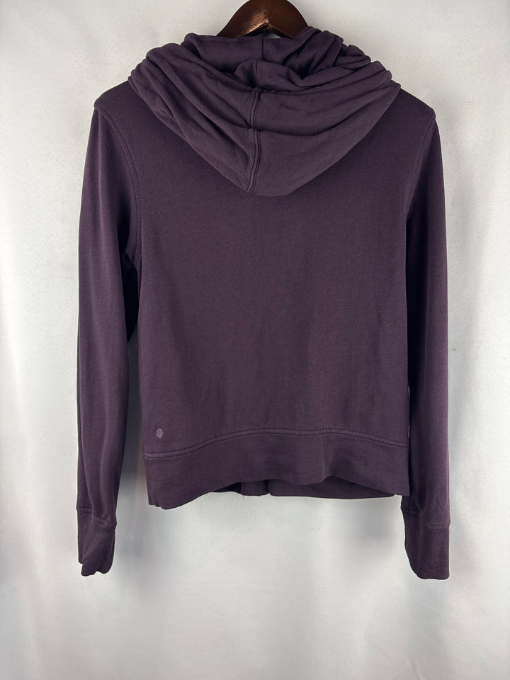 Women’s Zella Small Plum Purple Zip-Up Hoodie