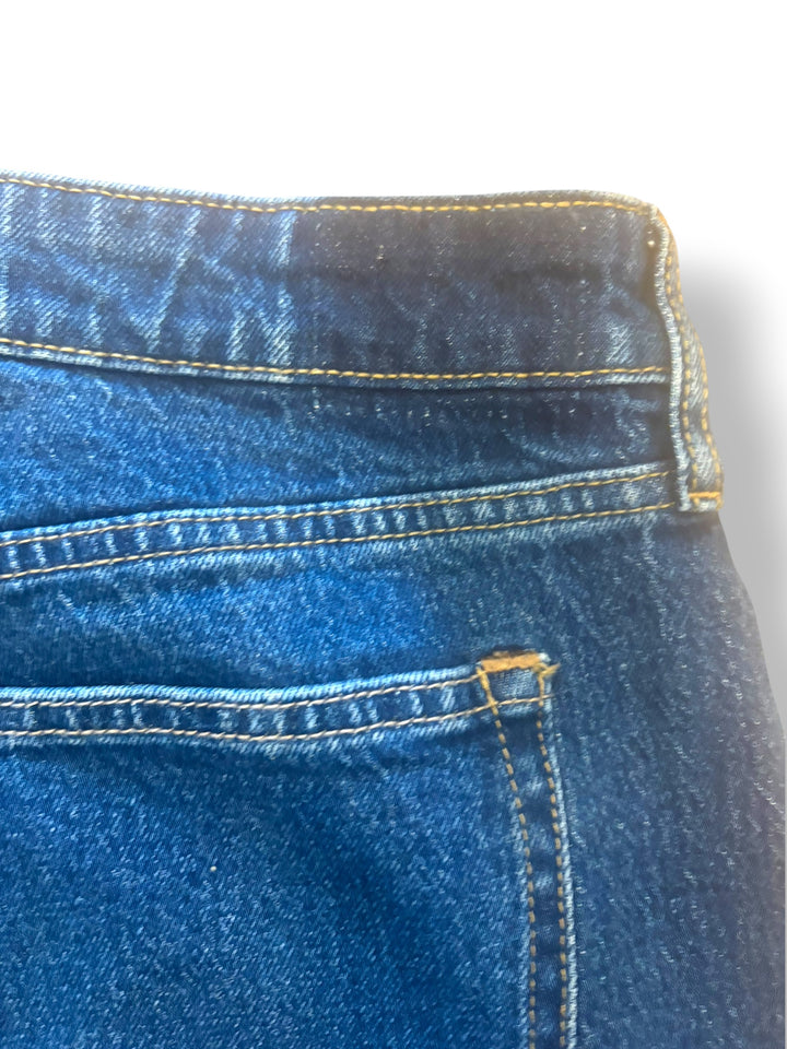 Abercrombie &amp; Fitch Curve Love 90s Relaxed Jeans Size 32 NWT High Rise Wide Leg