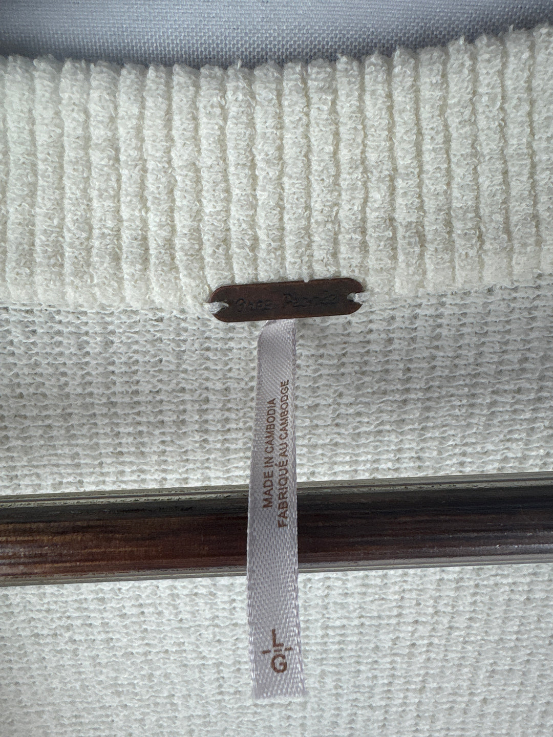 Women’s Free People Large Cream Cardigan