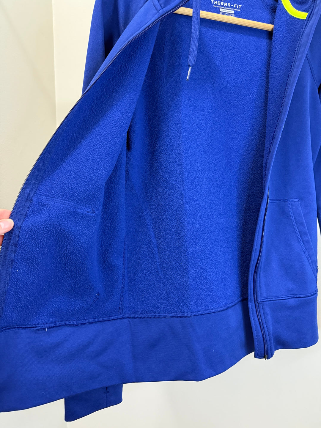 Nike Therma-FIT Full Zip Hoodie Blue Jacket Women&