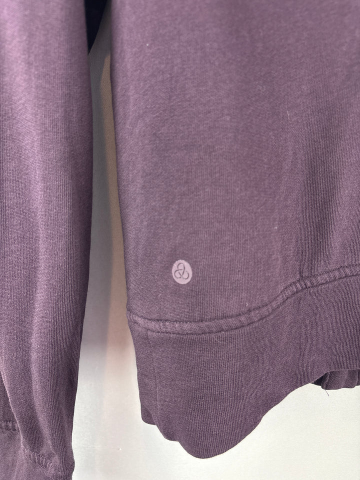 Women’s Zella Small Plum Purple Zip-Up Hoodie