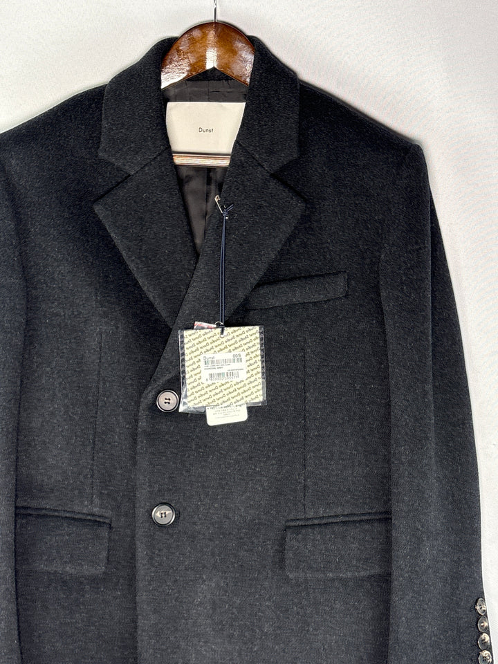 Unisex Dunst Small Black Layered Wool Blazer