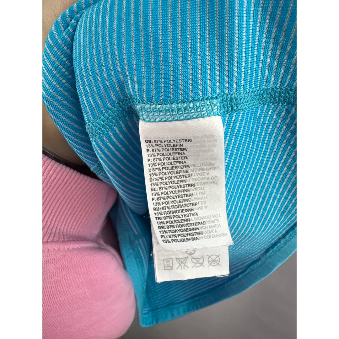 Women’s The North Face Medium Bright Blue Long Sleeve Athletic Shirt
