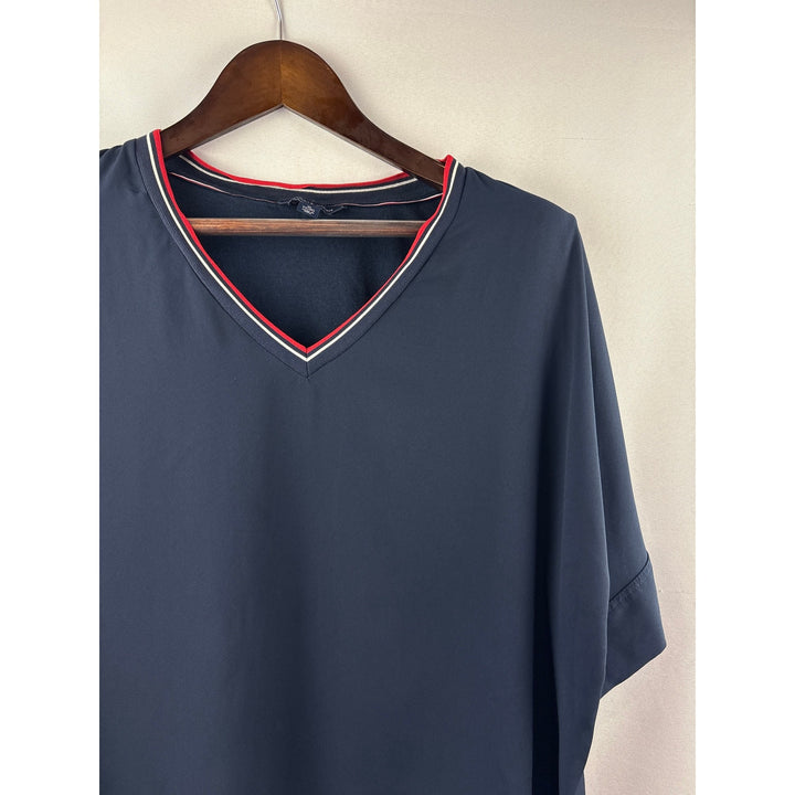 Women’s Tommy Hilfiger XL Navy Blue Short Sleeve Blouse