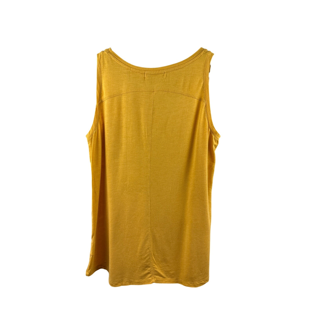 Women’s Prana Small Mustard Yellow Tank