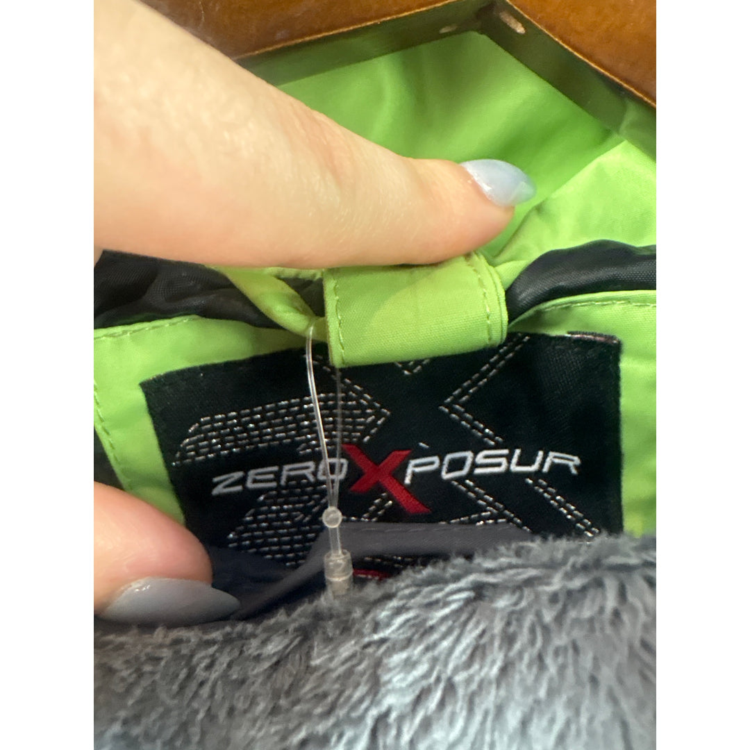Women’s Zero X Posur XL Double Lined Green Raincoat