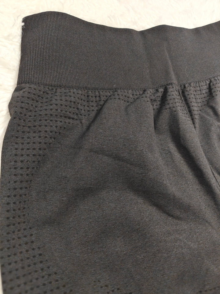 Womens Gymshark Seamless Workout Shorts Black Size XL