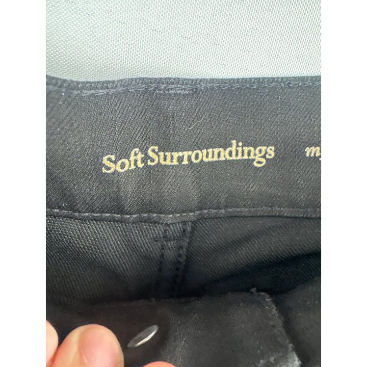 Women’s Soft Surroundings Size Petite 12 Black Skinny Pants
