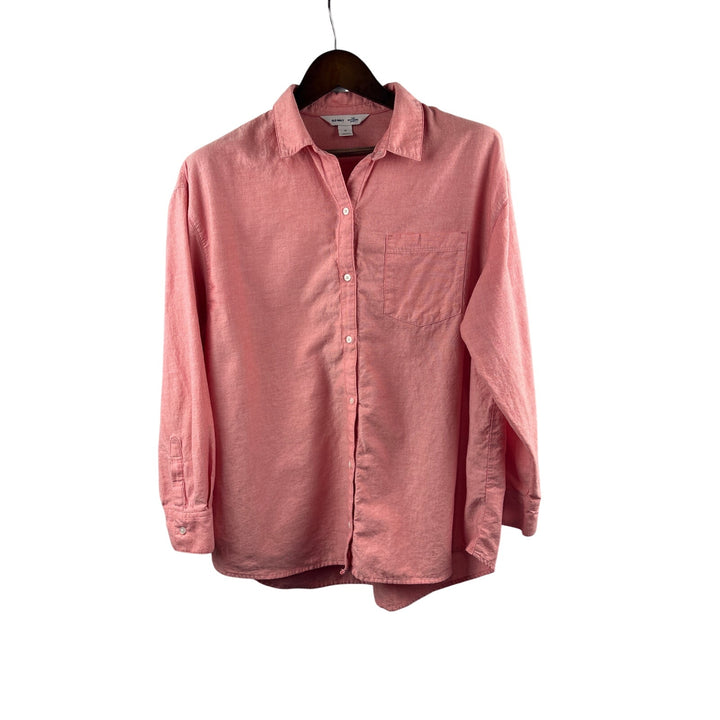 Women’s Old Navy Salmon Button Up Shirt