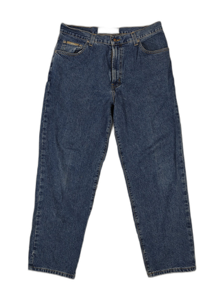 Mens Natural Issue Jeans Medium Blue Size 36x30