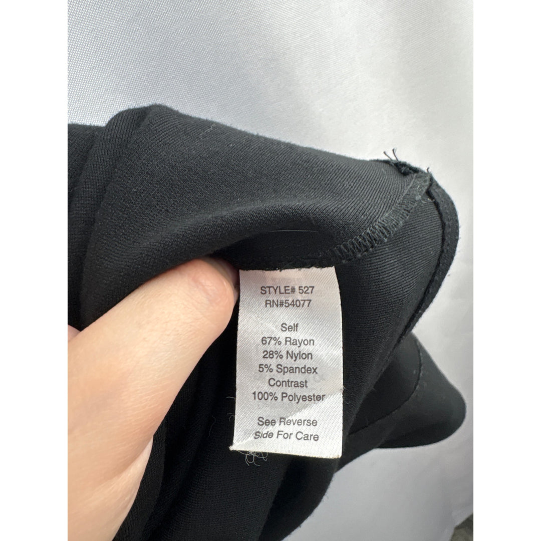 Women’s Cabi XL Black Open Blazer w/ Faux Suede