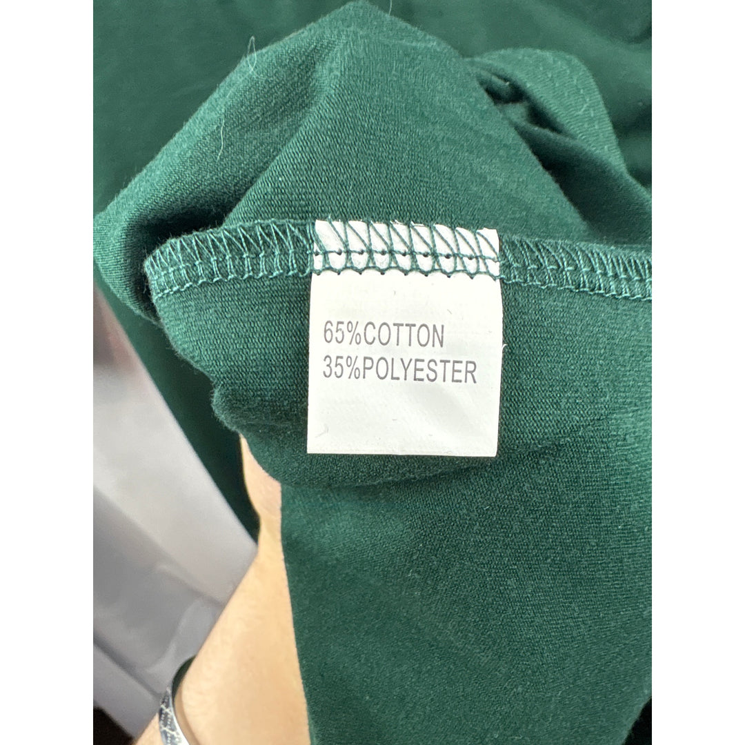 Women’s Berydress Large Emerald Green Wrap Style Midi Dress