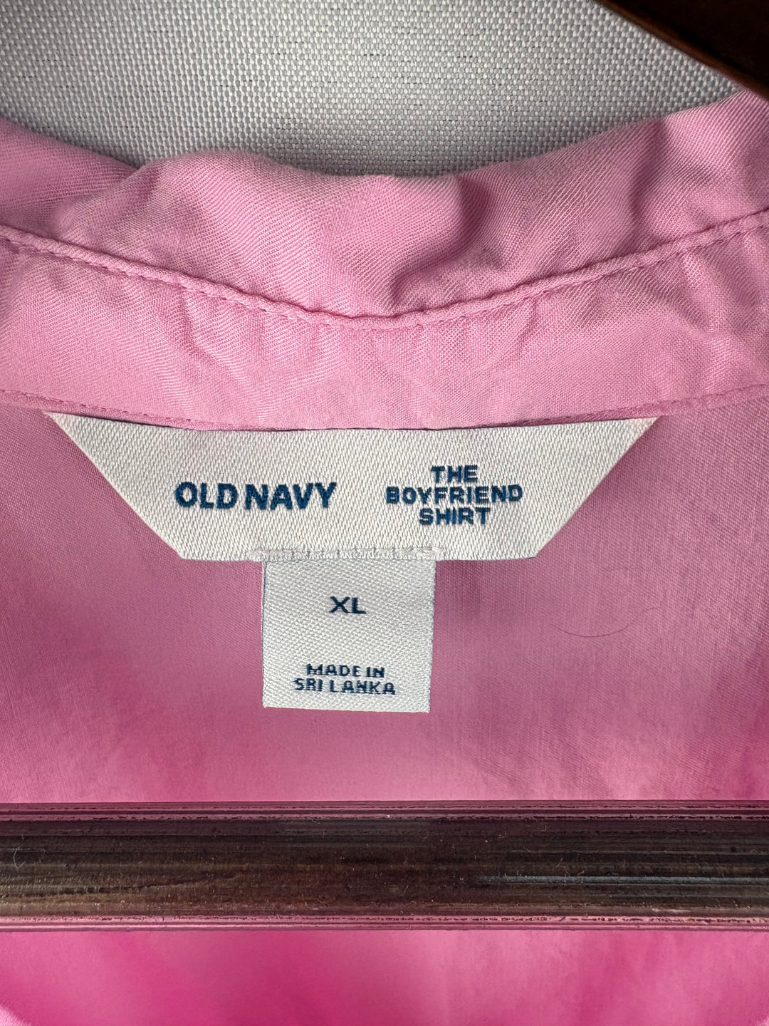 Women’s Old Navy XL Bubblegum Pink Button Up Shirt