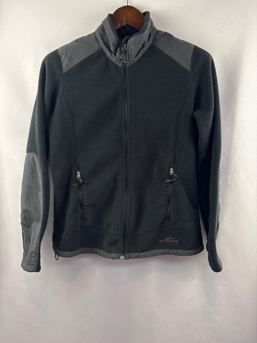 Women’s Eddie Bauer Medium Black Fleece Jacket