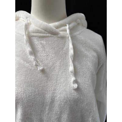 Women’s Xhilaration White Comfy Hoodie Sz L