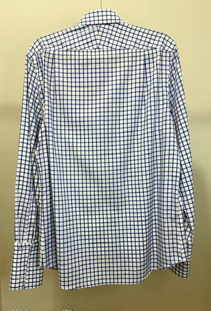 Charles Tyrwhitt Non‑Iron Slim Fit Check Shirt SzL(16/34)
