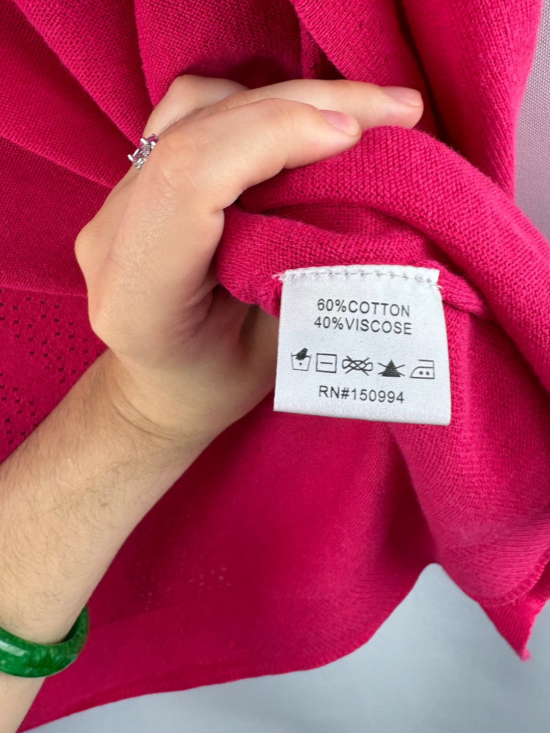Women’s Belldini Large Hot Pink Cardigan
