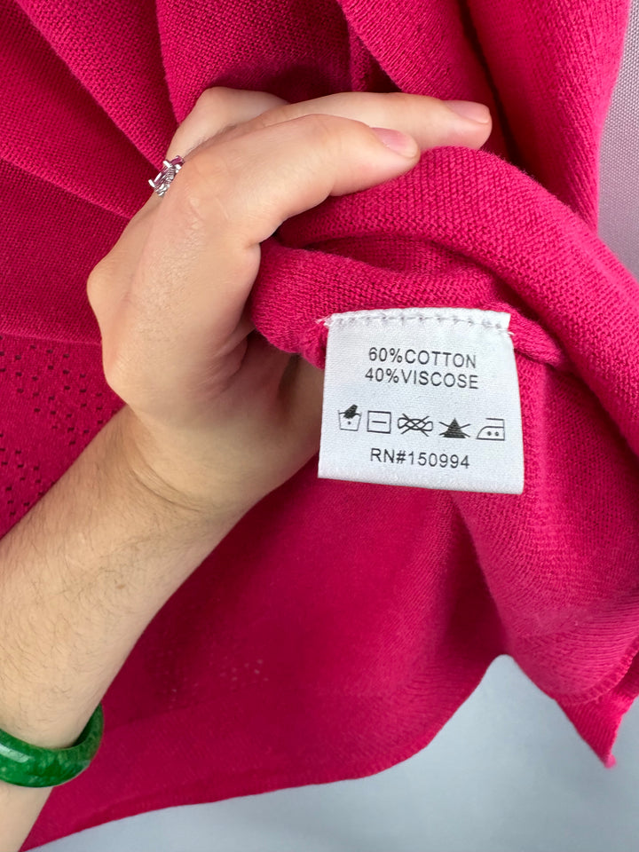 Women’s Belldini Large Hot Pink Cardigan