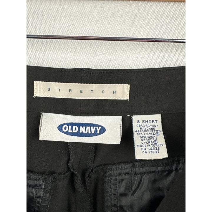 Women’s Old Navy Size 8 Short Black Slacks