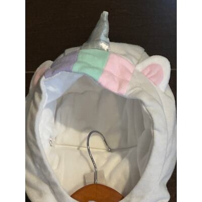Cubcoats Toddler Unicorn Hoodie Plush Toy 2T Cotton/Polyester