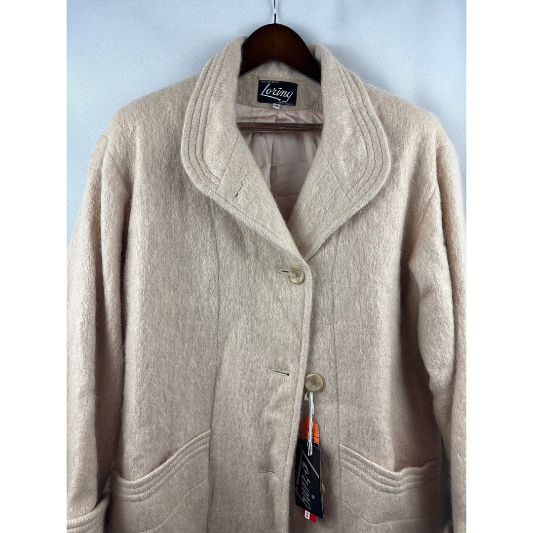 Women’s Loring Size 18 Nude Wool Trench Coat