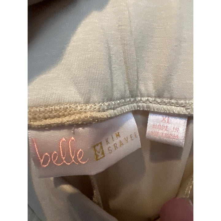 Women’s Belle Kim Gravel Cream Joggers Size XL