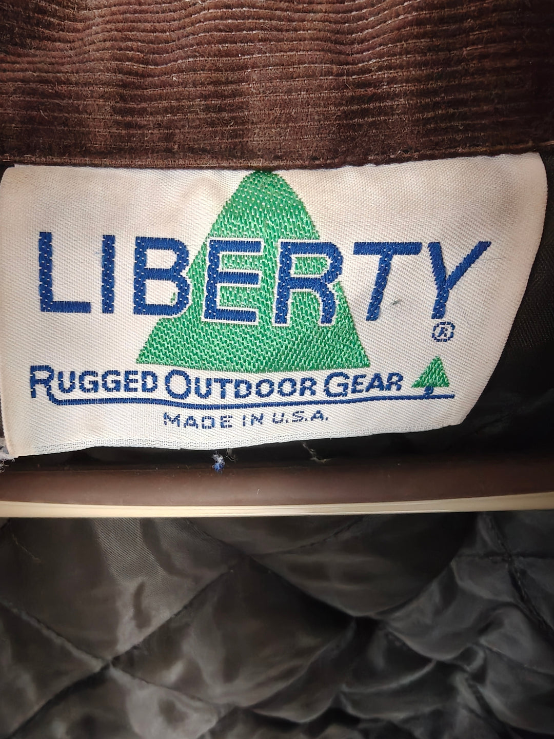 Mens Liberty Rugged Outdoor Gear Camo Field Jacket Green Brown Size Unknown