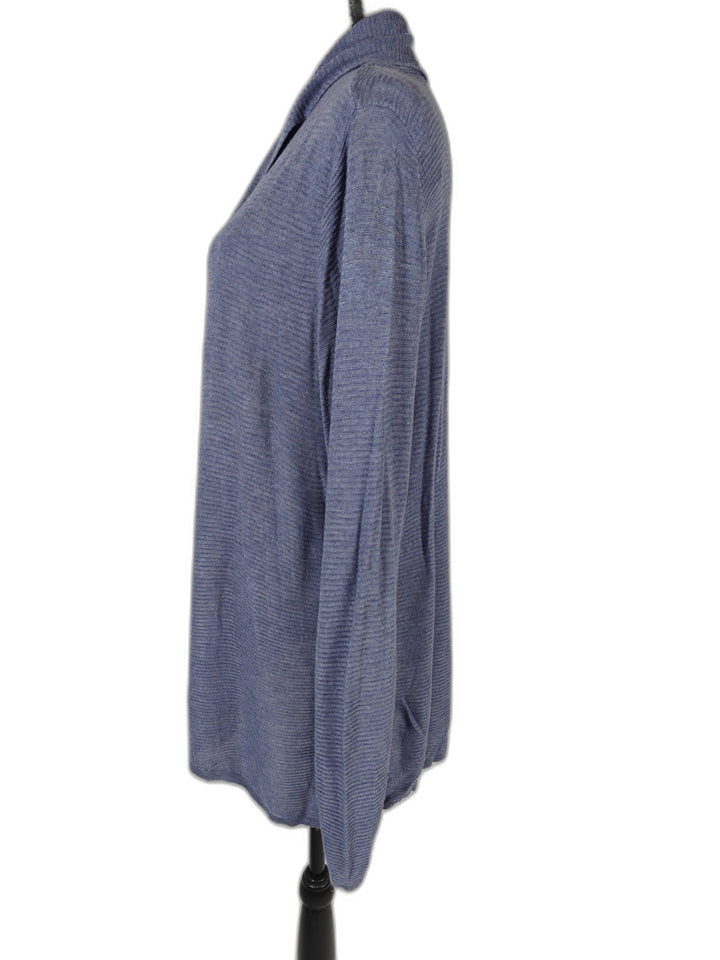 Women Neiman Marcus Cardigan Blue XL