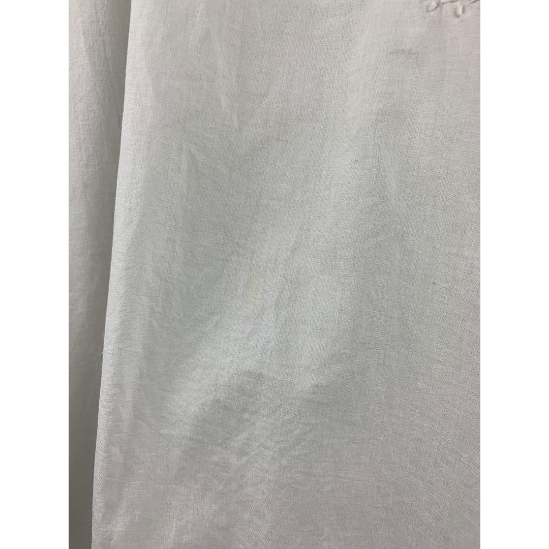 Women’s NWT Advance White Embroidered Cotton Shirt Size 2X