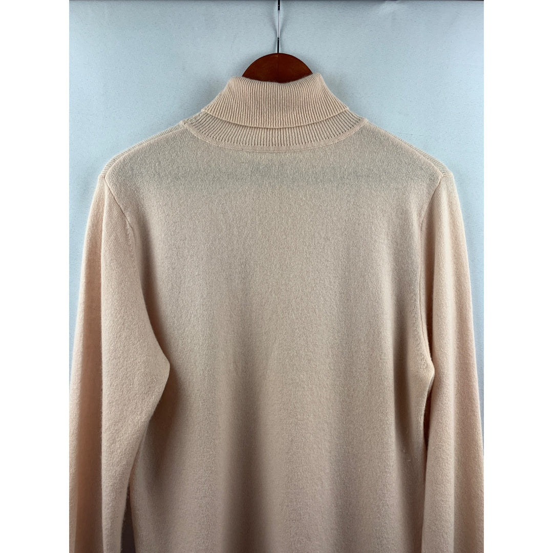 Women's Charter Club Pink Cashmere Sweater Size L