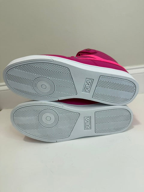 Fila Vulc 13 Superbright High Top Sneakers Pink Arrowfish NWT Sz10