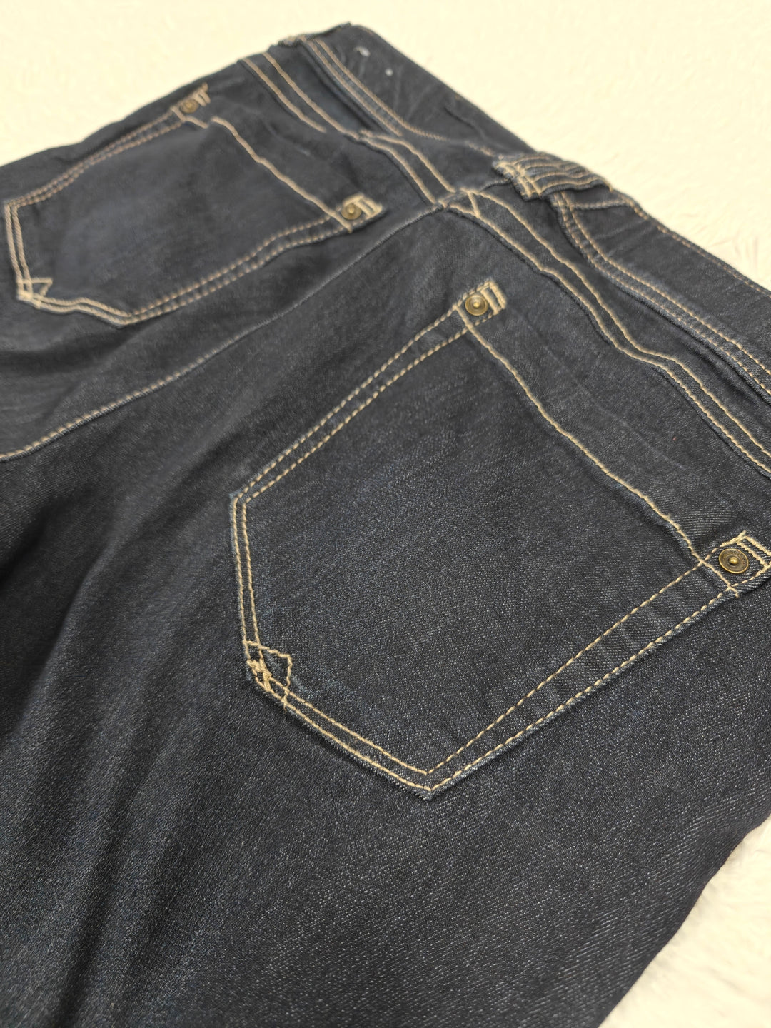 Wit And Wisdom Womens Dark Wash Bootcut Jeans Size 12