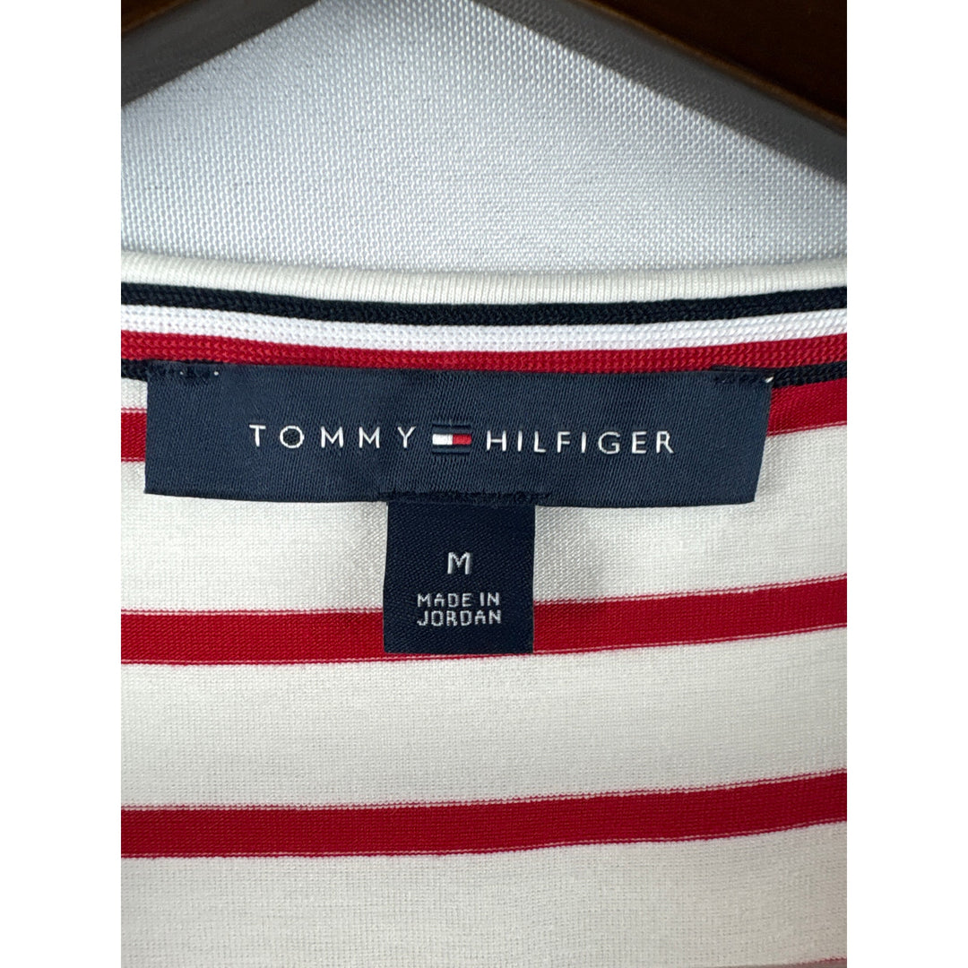 Women’s Tommy Hilfiger Medium White & Red Striped Tank