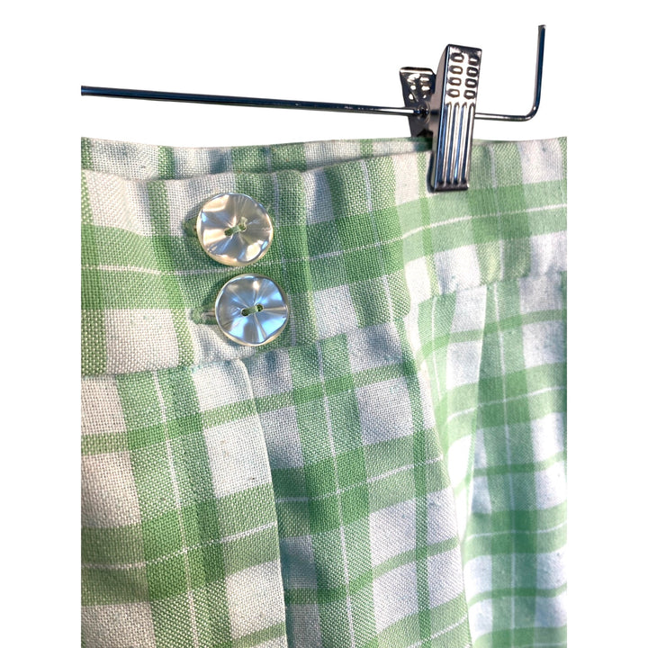 Vintage One of Kind 1960's Green Pants Suit