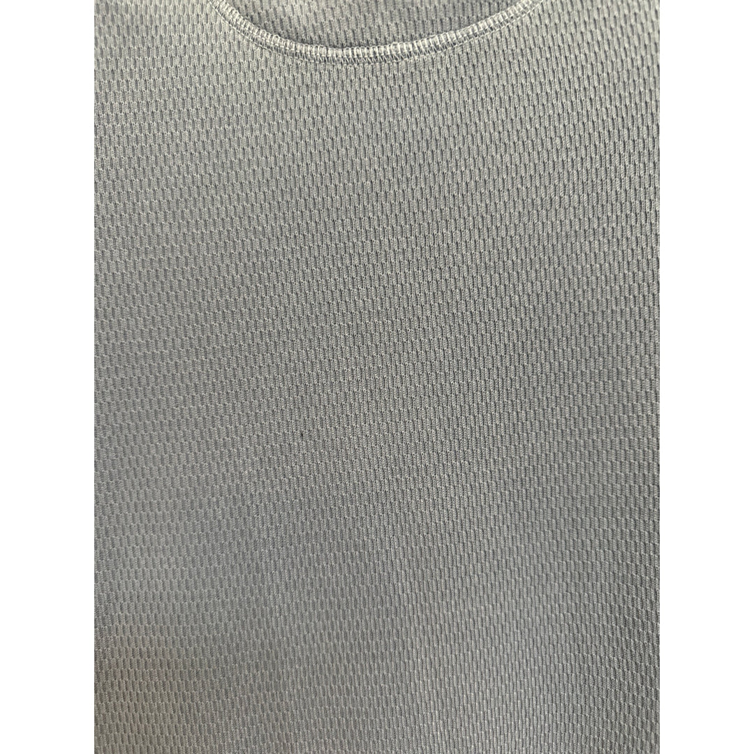 Men’s American Eagle Boxy Fit Waffle Pattern Light Blue Jersey Size M