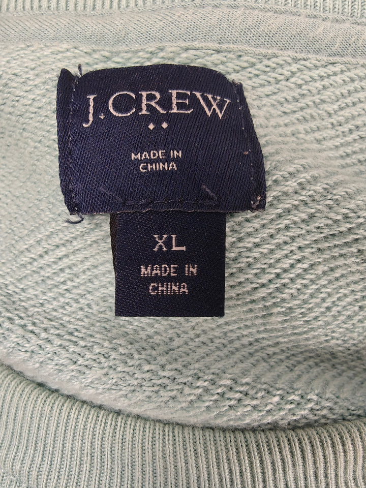 Men’s J.Crew Crewneck Sweatshirt Mint Green XL