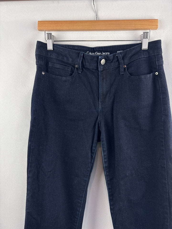 Women’s Calvin Klein Size 10x30 Dark Blue Skinny Jeans