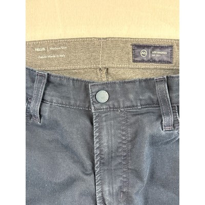 Men’s AG Los Angeles Dark Blue Wash Modern Slim Jeans Sz 32