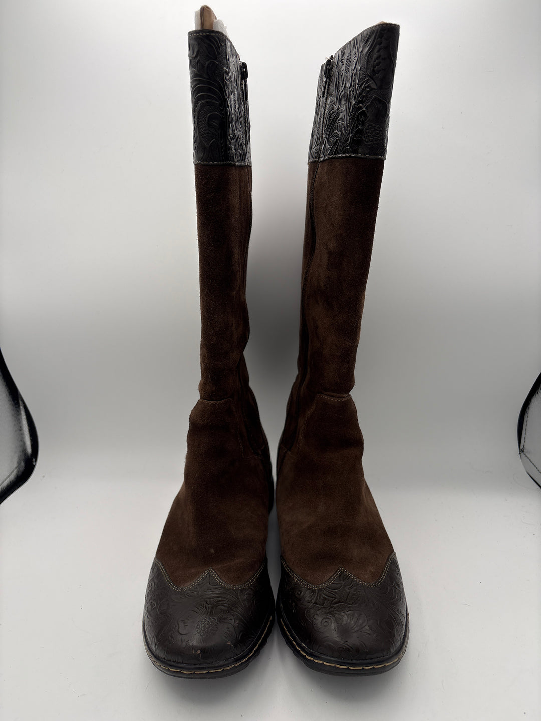 Women’s Söfft Size 8.5 Chocolate Brown Leather Knee High Boots