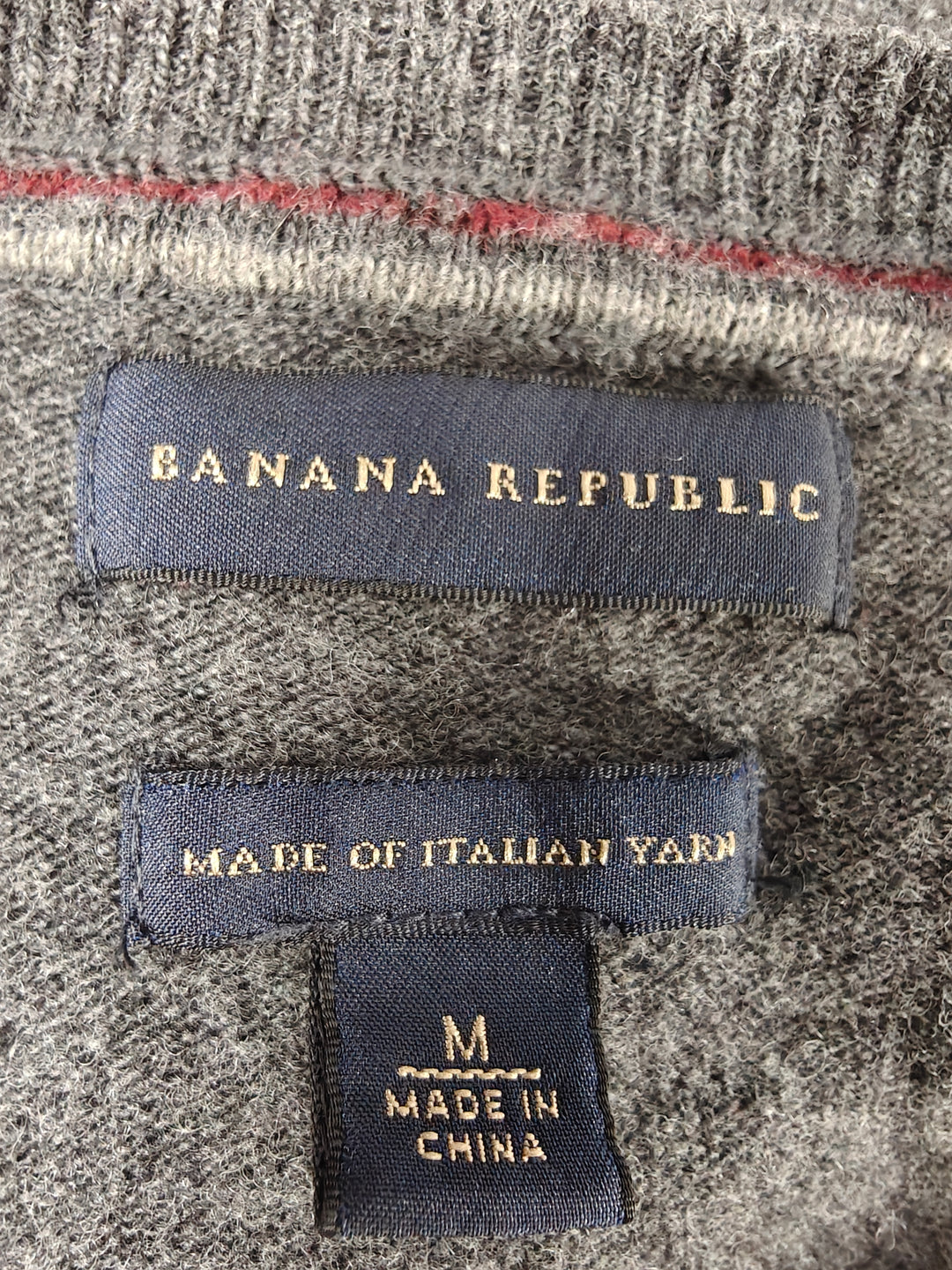 Women’s Banana Republic Merino Wool Sweater Gray Size M