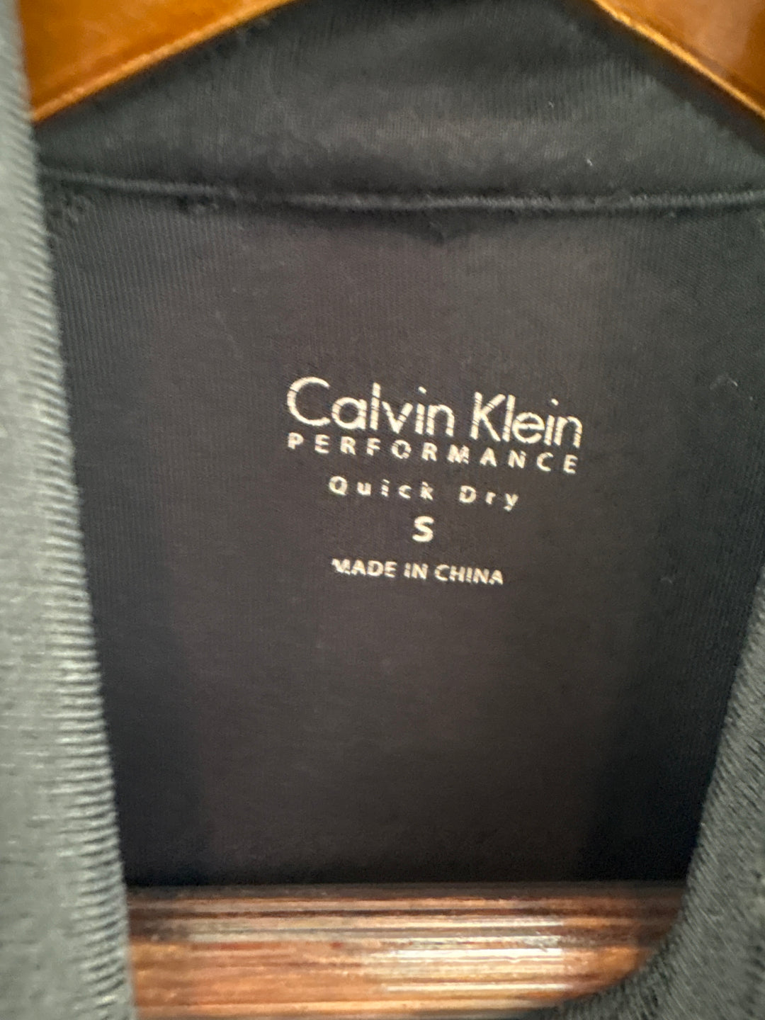 Women’s Calvin Klein Performance Small Black Zip Jacket