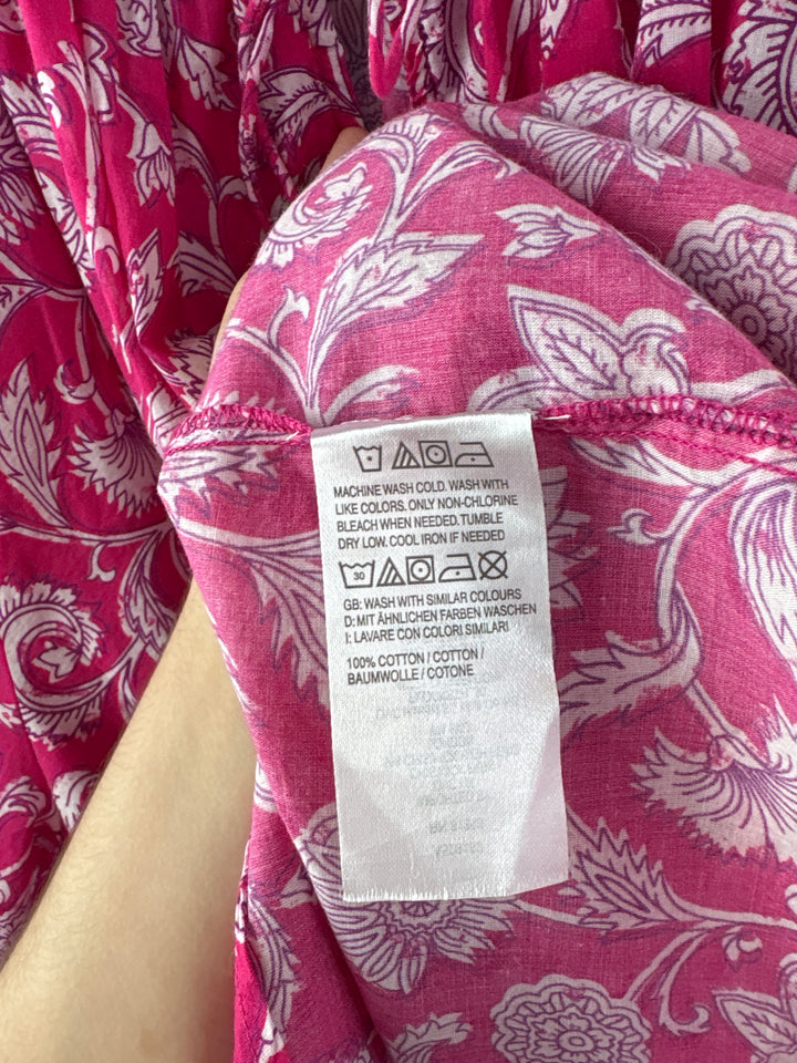 Women’s Destination 365 XL Hot Pink Paisley Blouse