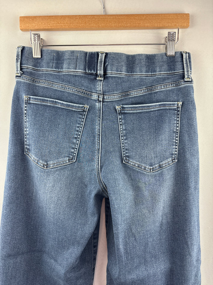 Women’s Cosmic Blue Love Size 29P Blue Wide Leg Jeggings