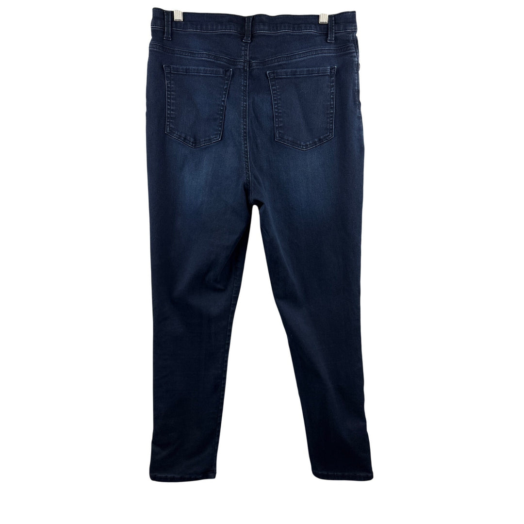 Women’s Gloria Vanderbilt Size 14 Dark Washed Blue Skinny Jeans