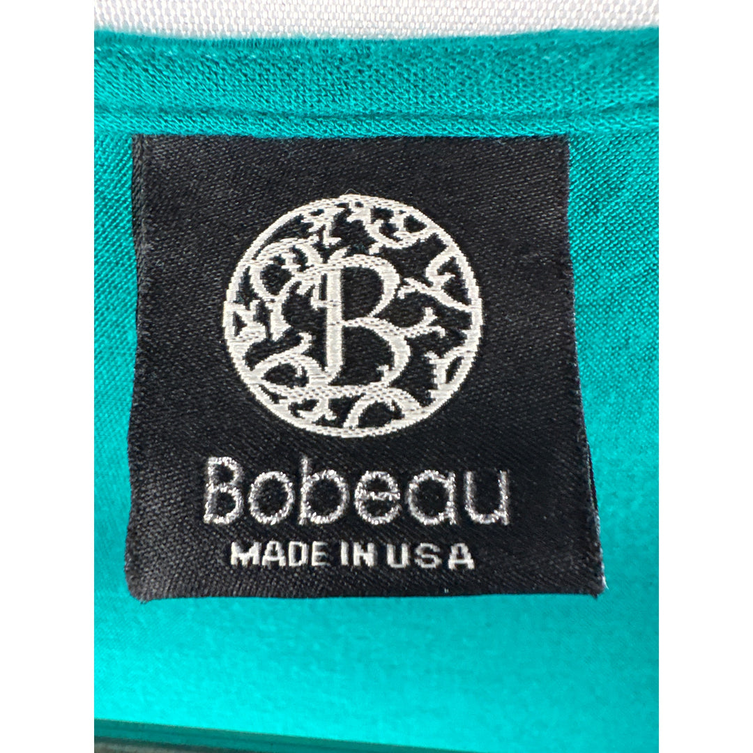 Women’s Bobeau XL Teal Cowelneck Blouse