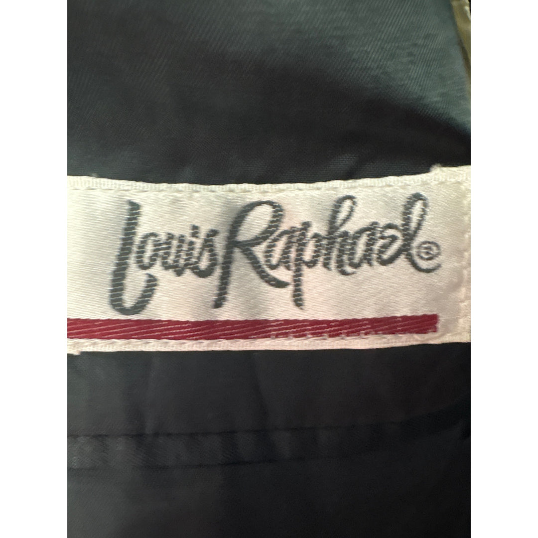 Men's Louis Raphael Black 100% Silk Blazer