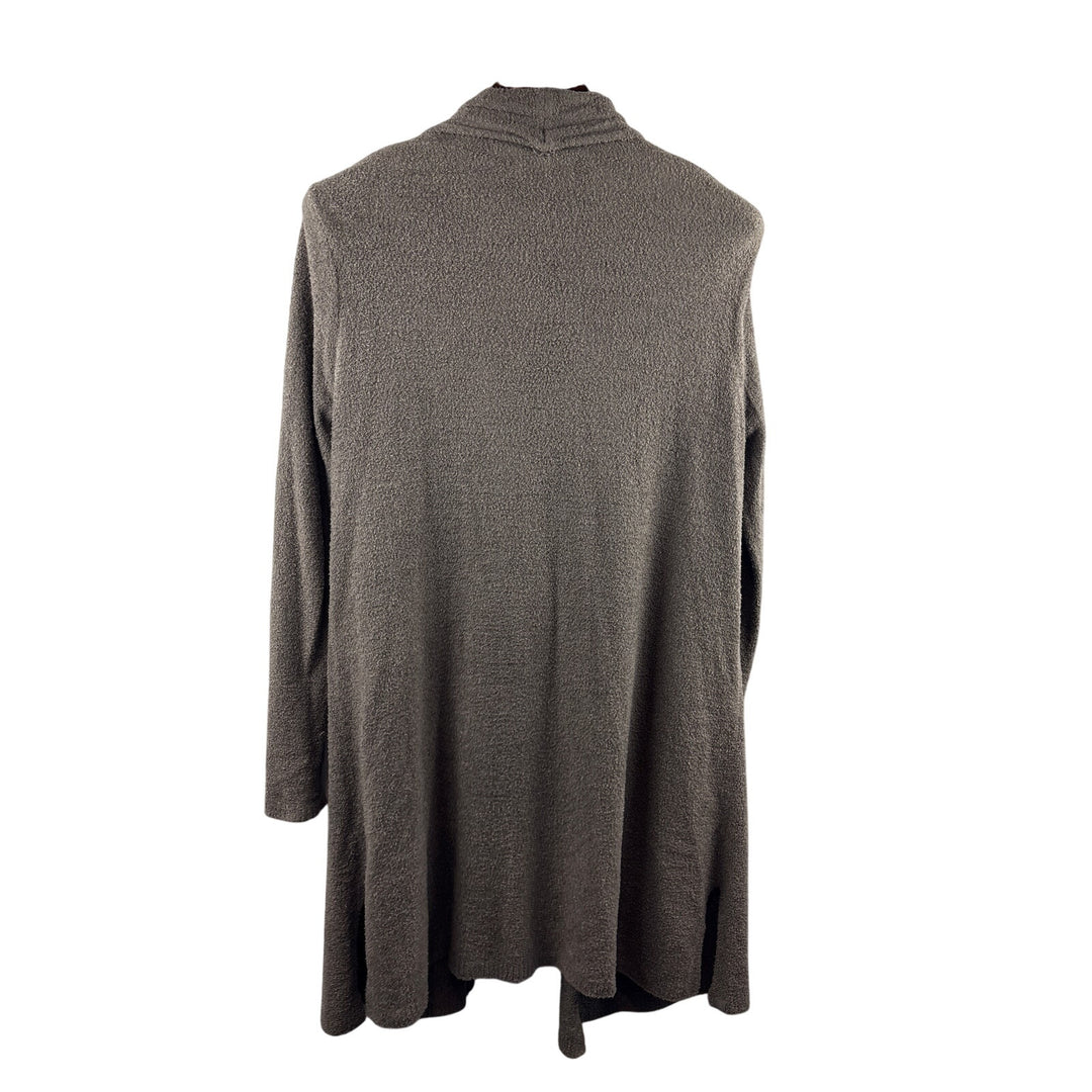 Women’s Barefoot Dreams XL Grayish Brown Plush Cardigan