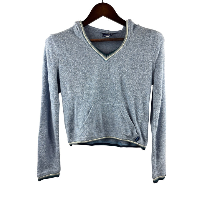 Women’s Tagrag Medium Sky Blue Fuzzy Hoodie
