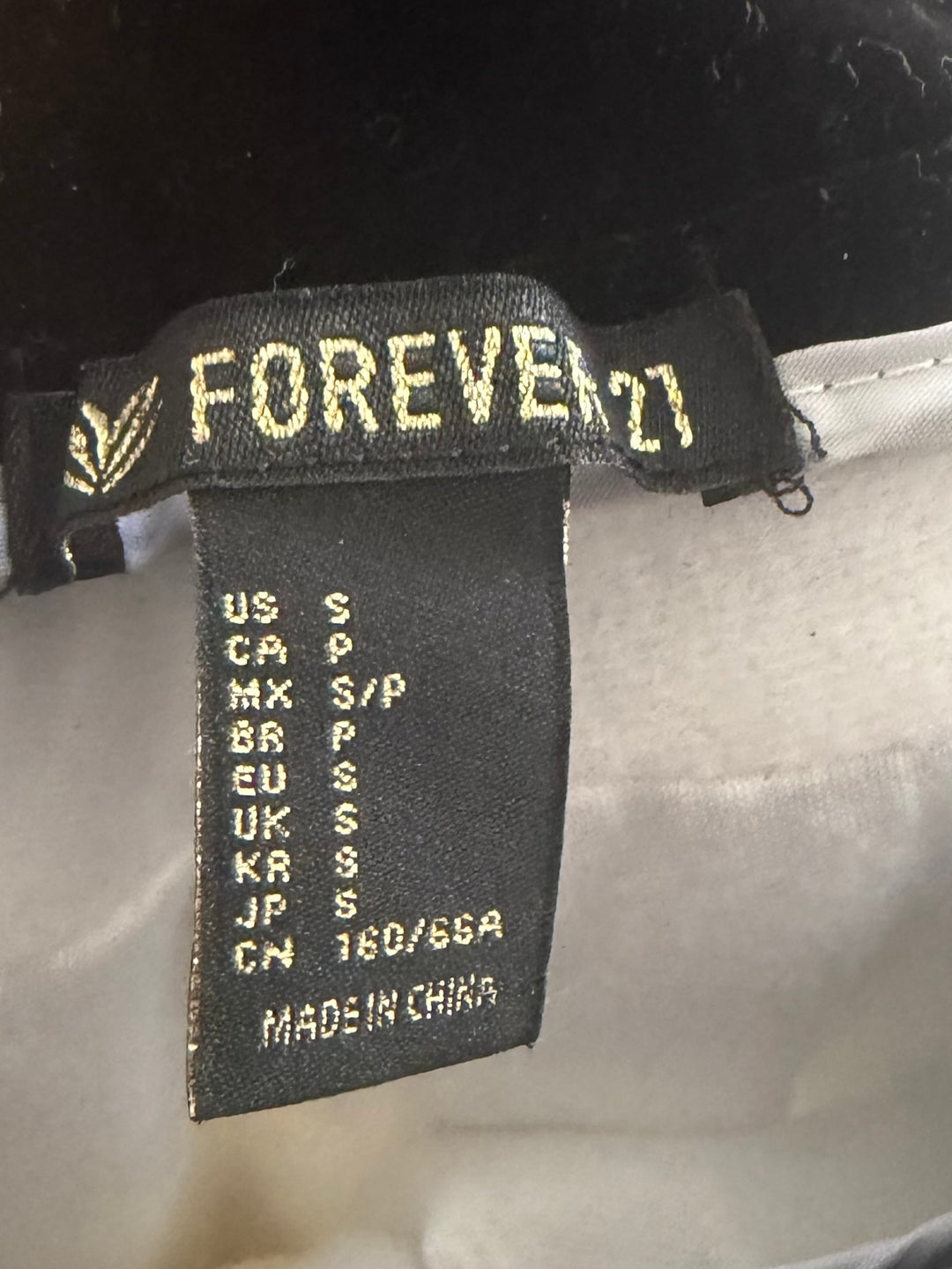 Forever 21 Y2K Black White Ski Pants Skinny Fit Winter Sportswear Small